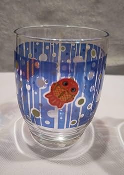 Amazon.co.jp: ちょきんぎょ ペアーグラス 2点セット 貯金魚 JA